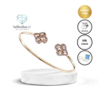 Amanda Diamond Bangle Gelang Bangle Berlian Eropa Asli