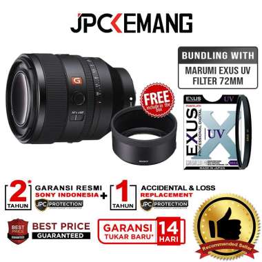 JPC KEMANG Sony FE 50mm f1.2 GM Sony FE 50mm f/1.2 GARANSI RESMI with Filter UV
