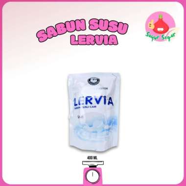 Sayur Segar - Lervia Sabun Susu Cair/Liquid Soap 400 ml