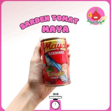 Sarden Saus Tomat / Maya Sarden 155gr