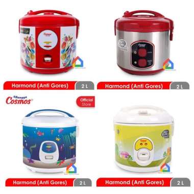 Magic Com Cosmos Harmond CRJ 6305 / 6368 / 6031 / Rice Cooker Cosmos Harmond Besar (2 L) CRJ 6031