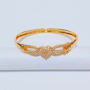 GBD14 Grosir Gelang Bangle Premium Gelang Permata