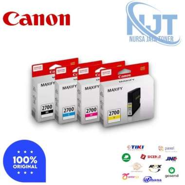 Tinta Canon 2700 (CMYK) ORIGINAL Black