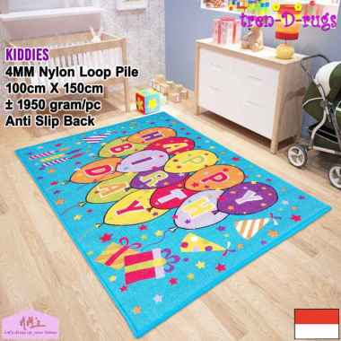 Tren-D-rugs Karpet anak anak puzzle playmat karakter kids kidz permadani alas lantai kamar tidur rua