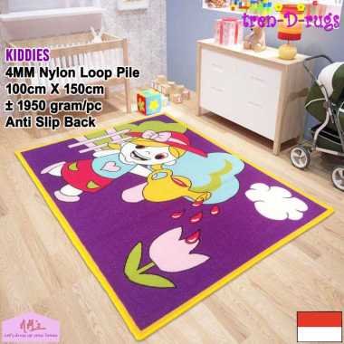 Tren-D-rugs Karpet anak anak puzzle playmat karakter kids kidz permadani alas lantai kamar tidur rua