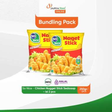 Promo Harga SO NICE Sedaap Chicken Stick 250 gr - Blibli