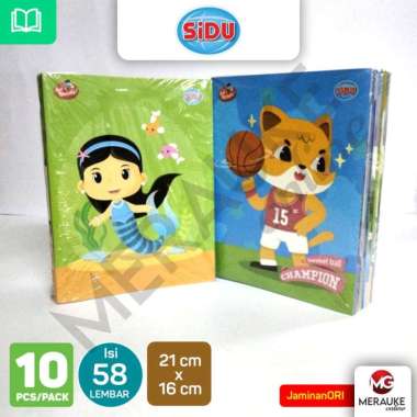 Buku Tulis SiDu 58 Lembar