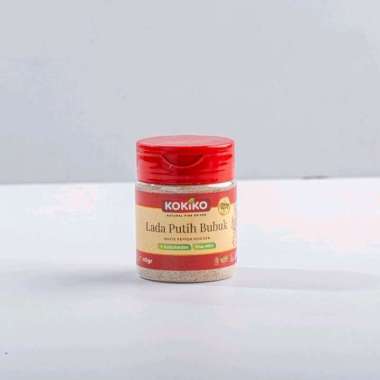 Lada Putih Bubuk Berbagai Ukuran KOKIKO 500 Gram Kemasan Pouch