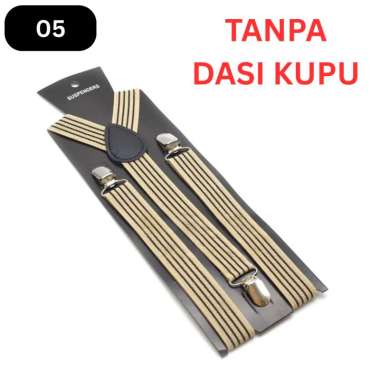 ROBB - PAKET suspender + bow tie - suspender + dasi kupu - bretel pantalon 05