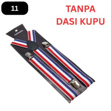 TOKO1973 ROBB - PAKET suspender + bow tie - suspender + dasi kupu - bretel pantalon 11