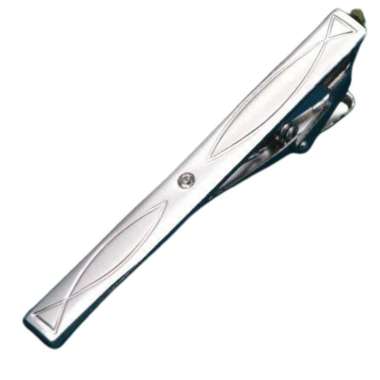 MIKE METAL TIE CLIP - wedding clamp necktie penjepit dasi Z06