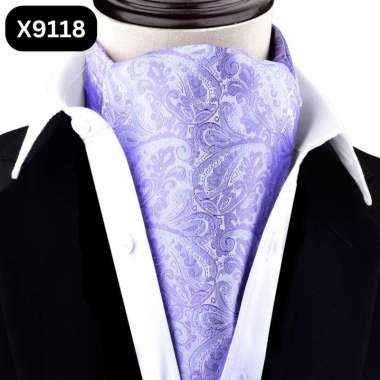 ANTONIO SCARF - ASCOT TIE CRAVAT dasi pesta wedding scarf X9118