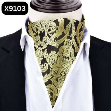 ANTONIO SCARF - ASCOT TIE CRAVAT dasi pesta wedding scarf X9103