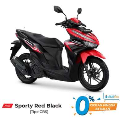 Honda VARIO 125 CBS Sepeda Motor Red Black Yogyakarta