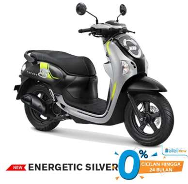 All New Honda SCOOPY FASHION & SPORTY CBS ISS Sepeda Motor Sporty Black Surabaya
