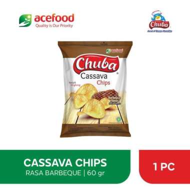 Chuba Cassava Chips Barbeque 60g