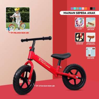 OEM SK-M341 Mainan Anak Sepeda Balance Bike Tanpa Pedal Anak Roda 2 / Sepeda Keseimbangan Push Bike 