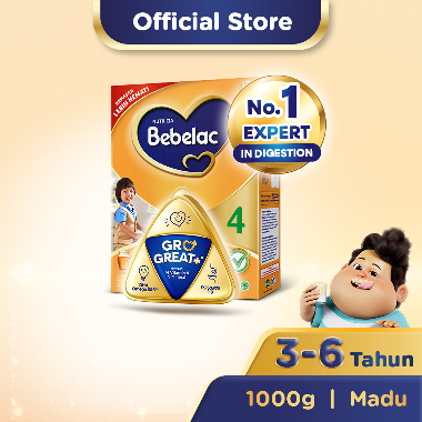 Promo Harga Bebelac 4 Susu Pertumbuhan Madu 1000 gr - Blibli