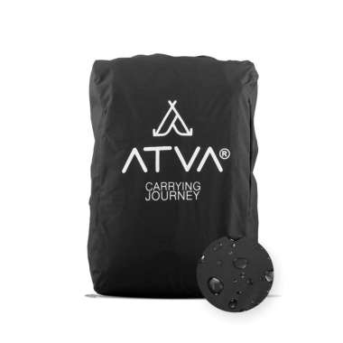 RainCover / Cover Bag / Mantel Tas Atva Black
