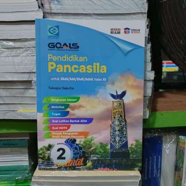 Buku Goals Pendidikan Pancasila Kelas 11 SMA/MA Kurikulum Merdeka Grafindo