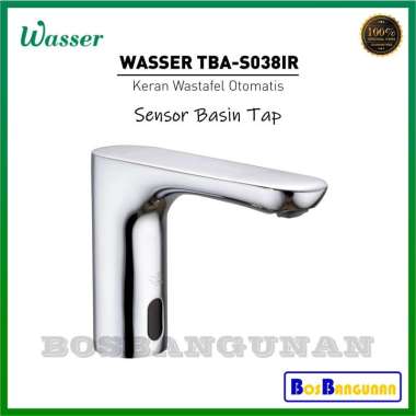 Keran Wastafel Sensor WASSER TBA-S038IR / Kran Wastafel Automatic / WASSER TBA S038IR Keran Sensor /