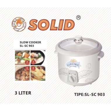 SLOW COOKER SOLID 3 LITER - SC 903