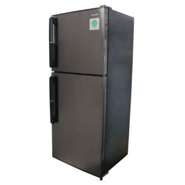 Sharp Kulkas 2 Pintu Low Watt SJ-326GC-SD / SJ326GCSD 256 Liter