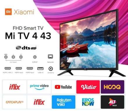 XIAOMI LED TV 43 INCI ANDROID SMART TV