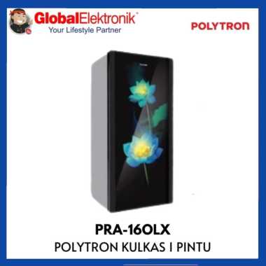 POLYTRON Kulkas 1 Pintu Polytron PRA 16OLX PRA-16OLX [SEMARANG]