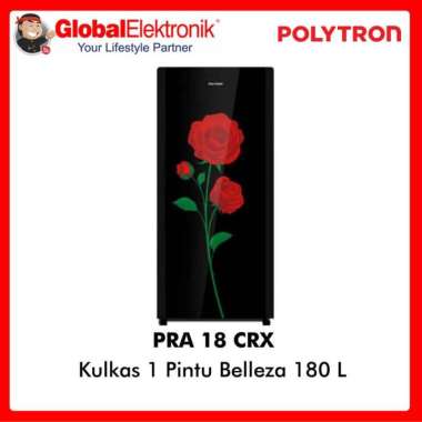 POLYTRON KULKAS 1 Pintu Polytron 180 liter PRA-18CRX PRA18CRX PRA 18 CRX [SEMARANG]
