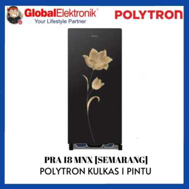 POLYTRON KULKAS 1 PINTU 180 LITER PRA-18MNX / PRA18MNX / PRA 18 MNX [SEMARANG]