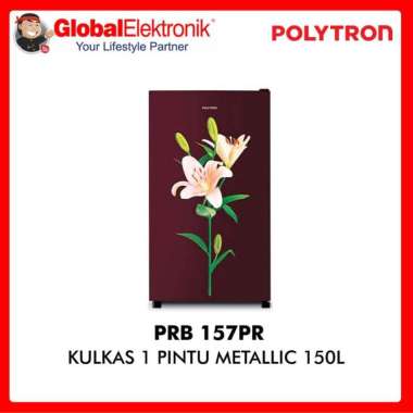 KULKAS 1 PINTU 157 Liter POLYTRON PRB-157PR / PRB157PR [SEMARANG]