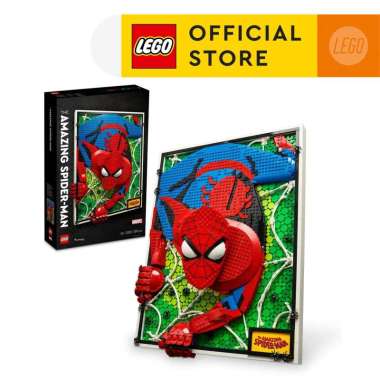 LEGO ART 31209 The Amazing Spider-Man (2099 Pieces), Building Block, Toys, Bricks