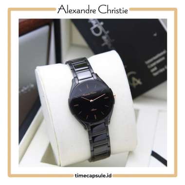 Jam Tangan Wanita ALEXANDRE CHRISTIE Original AC 8610 LH FULL BLACK