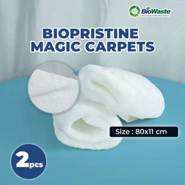 BioPristine Magic Carpet Media Filter Saringan Air akuarium dan Kolam ikan Bisa Cuci Ulang 80x11cm 2
