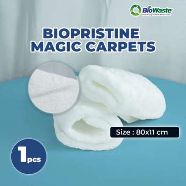 BioPristine Magic Carpet Media Filter Saringan Air akuarium dan Kolam ikan Bisa Cuci Ulang 80x11cm 1