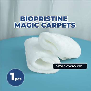 BioPristine Magic Carpet Media Filter Saringan Air akuarium dan Kolam ikan Bisa Cuci Ulang 25x45cm 1