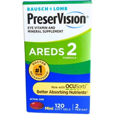 Bausch+Lomb PreserVision Eye Vitamin AREDS 2 Formula