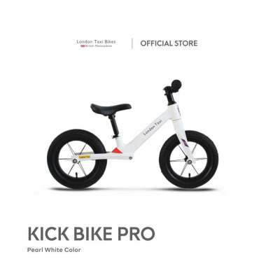 Sepeda Anak Tanpa Pedal London Taxi Balance Bike PRO - Pearl White