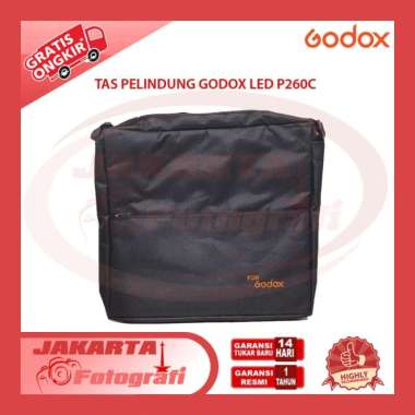 Tas Godox LED Video Light P260C Lighting Bag Set P260 C P 260C Panel