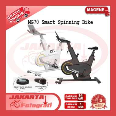 Magene MG70 Smart Spinning Bike Sepeda Statis Magnetic - MG 70 BLACK