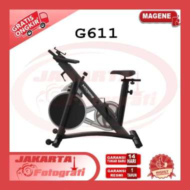Magene G611 Smart Spinning Bike Sepeda Statis Magnetic Treadmill G 611 BUNDLING HRM 80