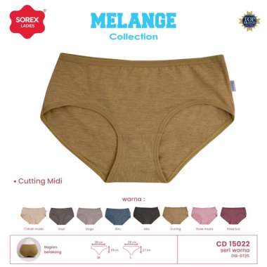 Sorex Celana Dalam Wanita Melange Collection CD 15022 M