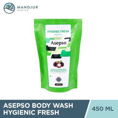 Asepso Body Wash Refill Hygienic Fresh 450 ML - Sabun Antibacterial