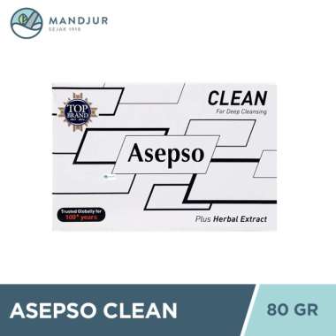 Asepso Clean 80 Gram - Sabun Batang Antiseptik