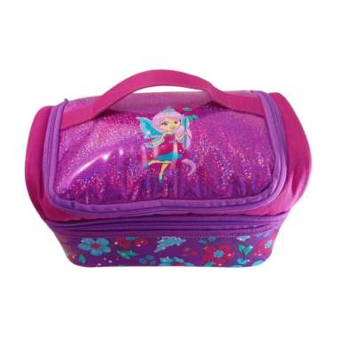 My Style Fairy Princess Double Decker Lunch Bag (Metal Finish Material) 2367 - Tas Bekal