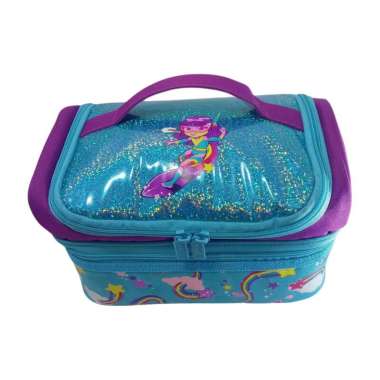 My Style TM 2366 Cosmic Girl Double Decker Lunch Bag (Metal Finish Material) - Tas Bekal