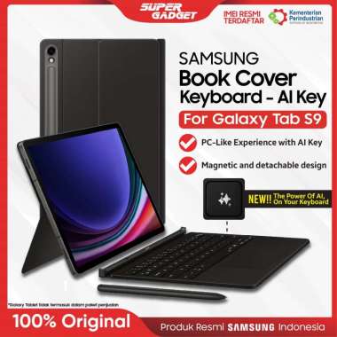 Keyboard BookCover Samsung Galaxy Tab S9 S9+ S9 Ultra Plus Case Tablet Keyboard AI S9
