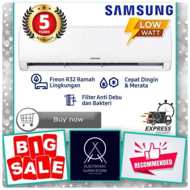 AC SAMSUNG STANDARD 1/2 PK AR05BGHQBSIN AR05TGH AR05TGH SUPER FAST COOLING DURAFIN+ PROMO AC ONLY