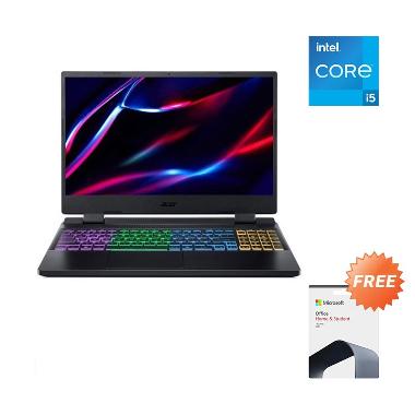 Acer Nitro 5 AN515-58-55E6 Gaming Laptop [FHD 15.6" 144Hz/i5-12500H/RTX 3050 4G/8G/512G/W11/OHS 2021/NH.QFHSN.002] Free Bag